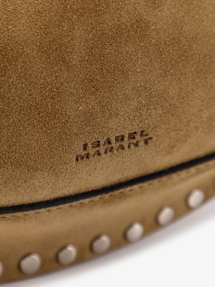 Isabel Marant Oskan Moon Suede Crossbody Bag