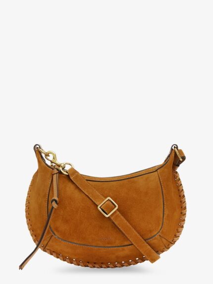 Isabel Marant Oskan Moon Suede Crossbody Bag