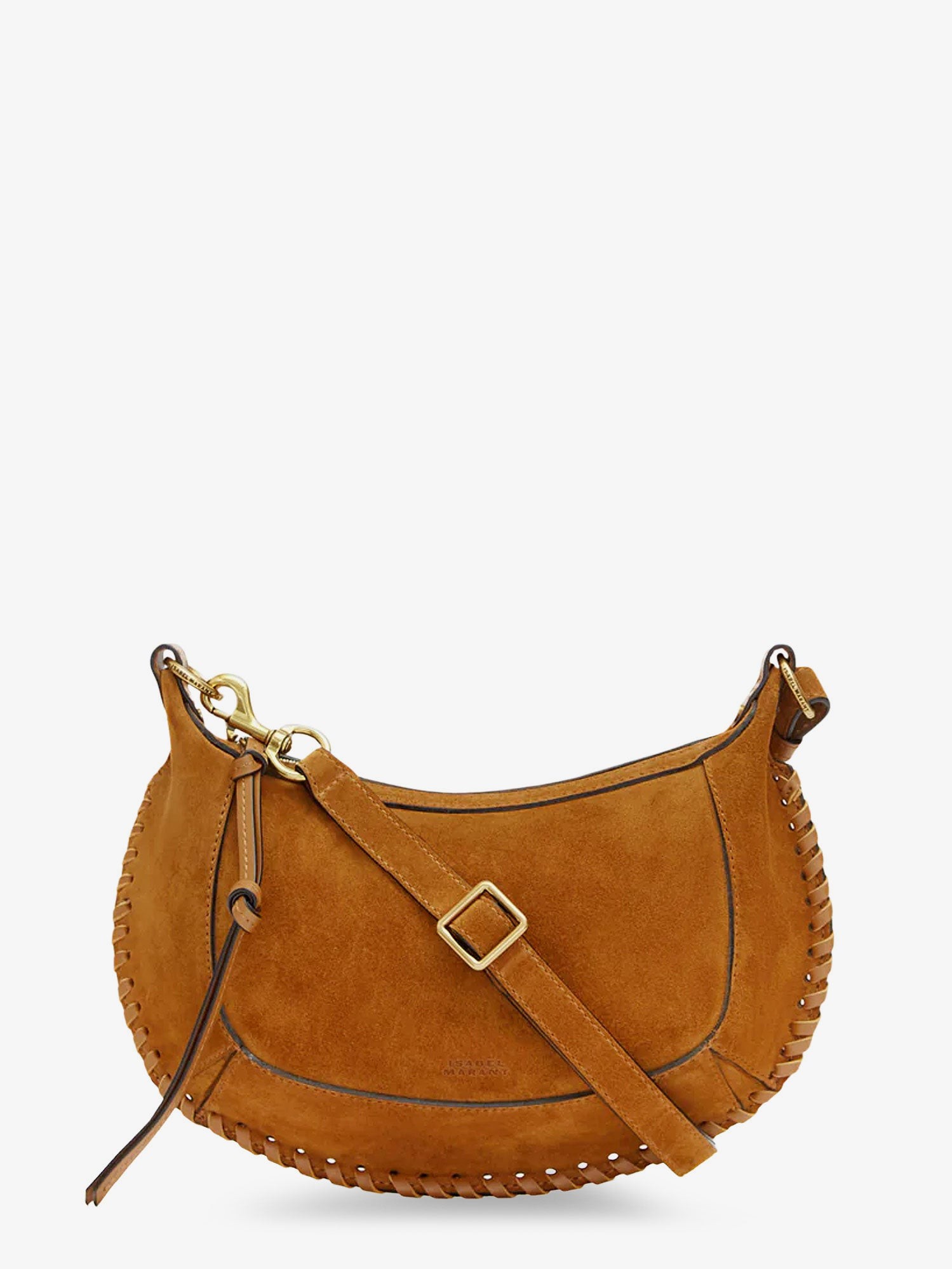 Isabel Marant Oskan Moon Suede Crossbody Bag