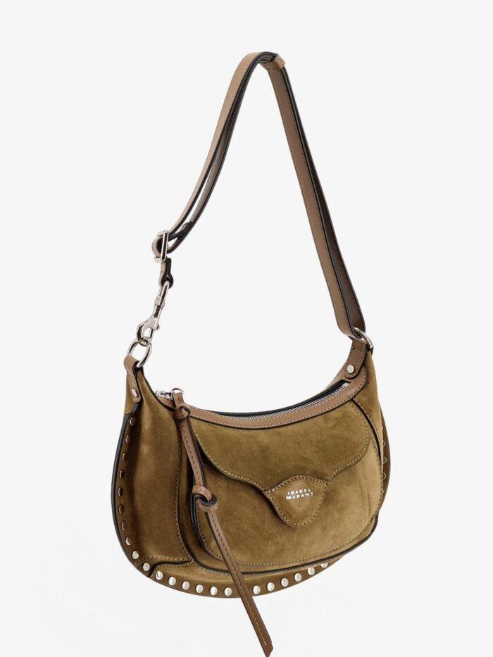 Isabel Marant Oskan Moon Suede Shoulder Bag