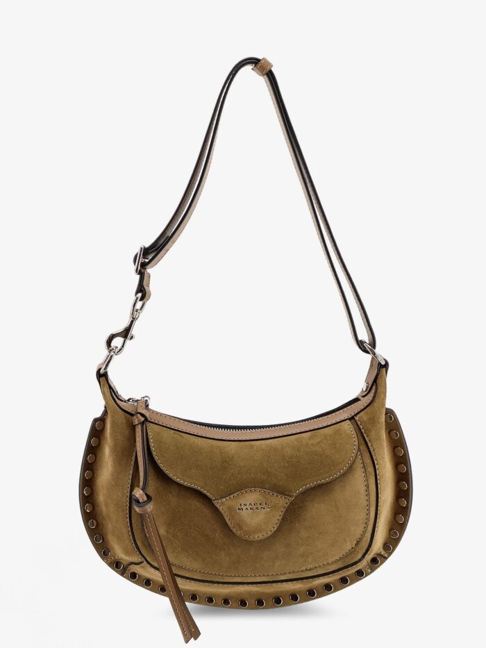 isabel marant oskan moon suede shoulder bag Isabel Marant Oskan Moon Suede Shoulder Bag