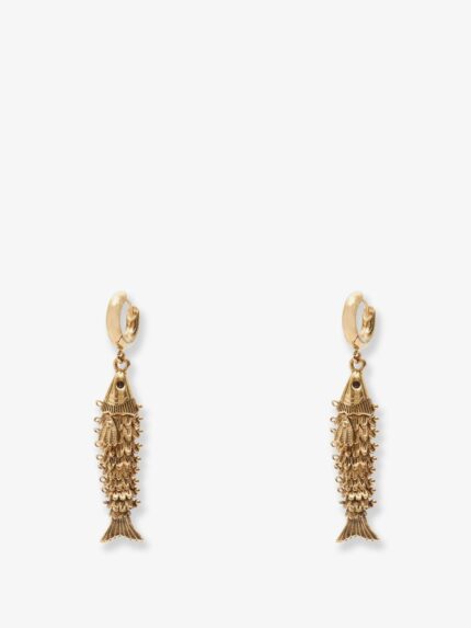 Isabel Marant River Brass Earrings