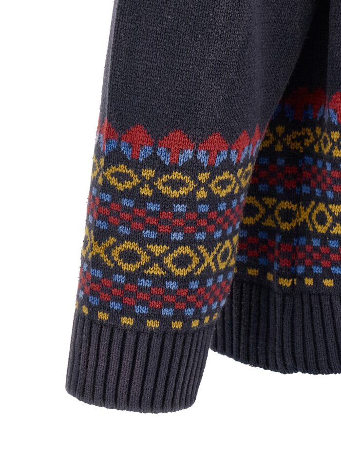 FOUND 'Isles' Cardigan With Intarsia
