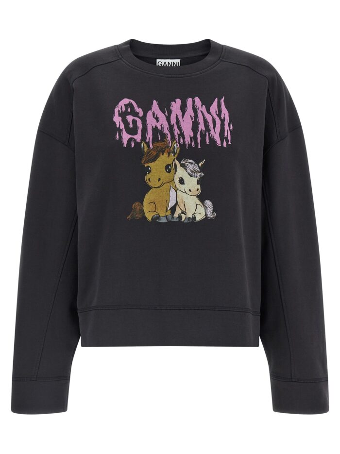ganni 'isoli' sweatshirt GANNI 'Isoli' Sweatshirt