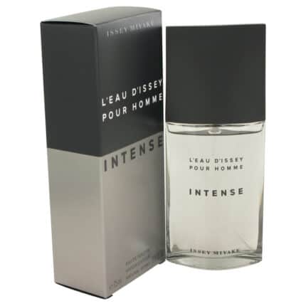 L'eau D'Issey Pour Homme Intense By Issey Miyake - Eau De Toilette Spray 2.5 Oz