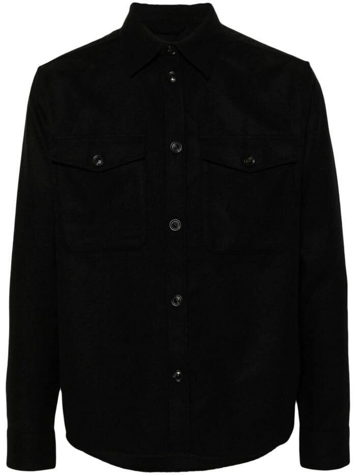 J.LINDEBERG Flat Wool Overshirt