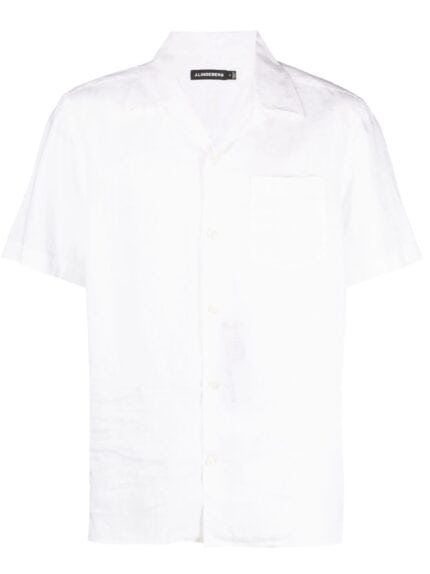 J.LINDEBERG Linen Melange Ss Reg Shirt