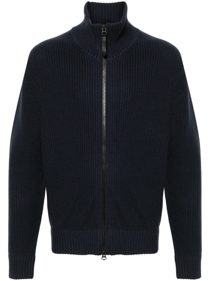 J.LINDEBERG Skyler Wool Blend Zip Cardigan