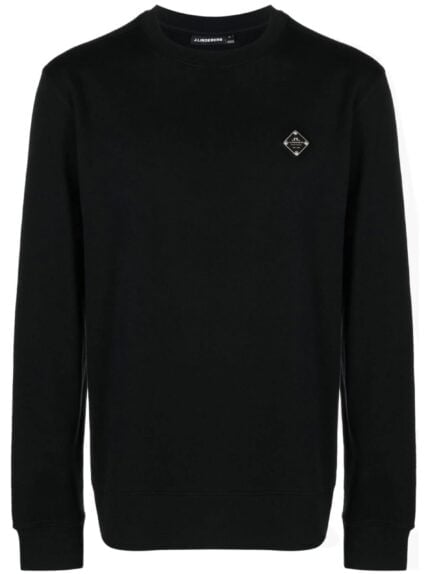 J.LINDEBERG Throw Patch C-neck Sweater