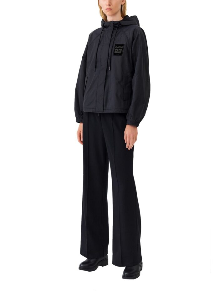 Ganni Jacket With Logo