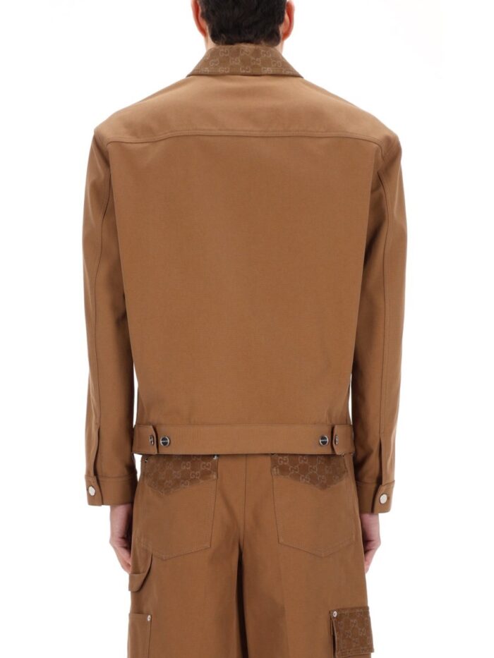 Gucci JACKET WITH ZIPPER AND COLLAR