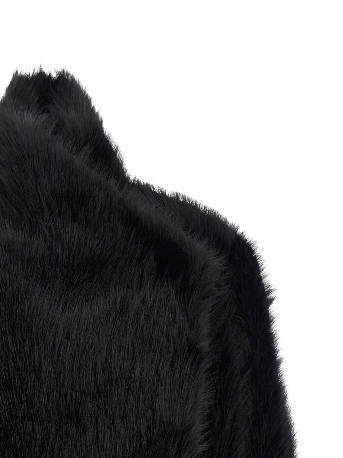 B&B COUTURE 'Jackie First' Eco-fur Coat