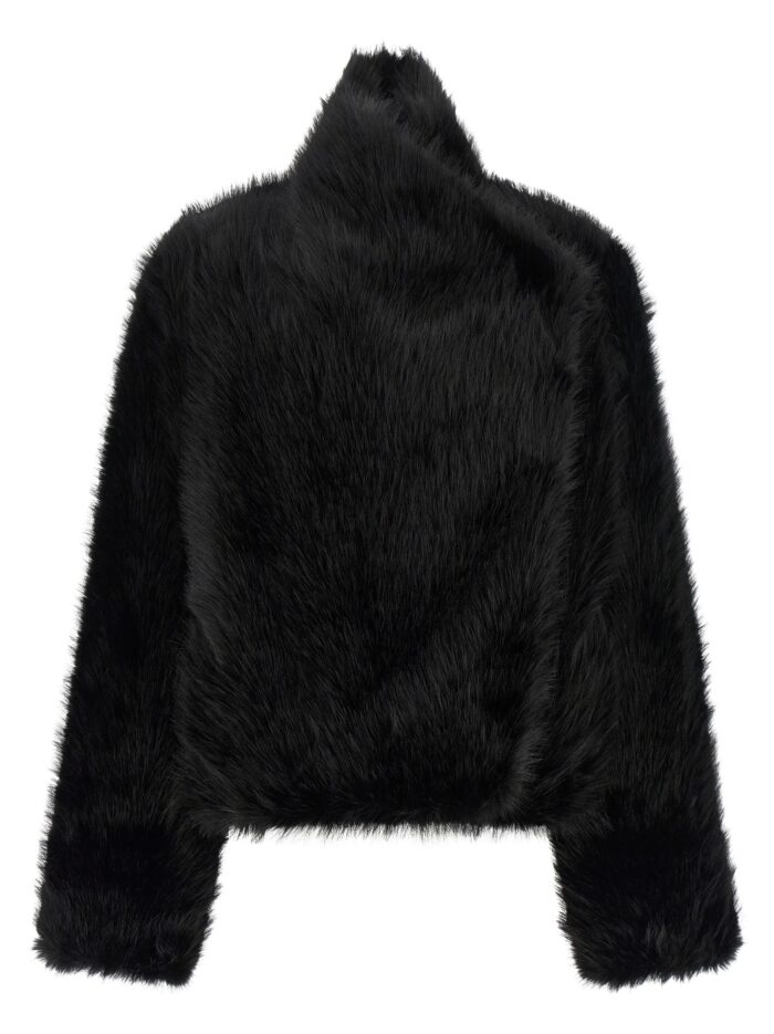 b&b couture 'jackie first' eco fur coat B&B COUTURE 'Jackie First' Eco-fur Coat