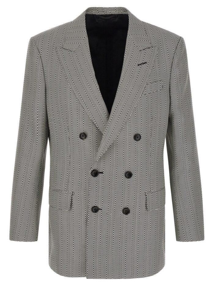tom ford jacquard blazer TOM FORD Jacquard Blazer