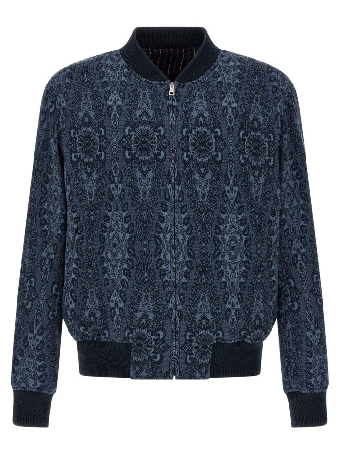 etro jacquard bomber jacket Etro Jacquard Bomber Jacket
