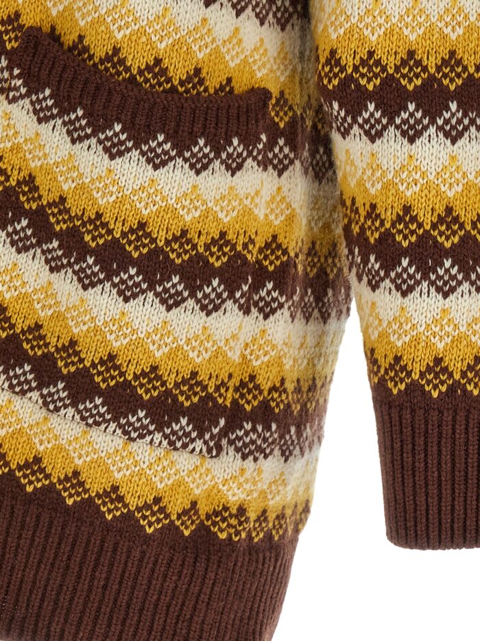 AURALEE Jacquard Cardigan