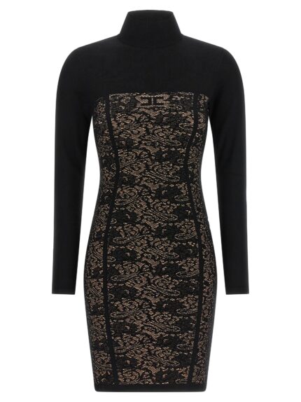 Elisabetta Franchi Jacquard Dress