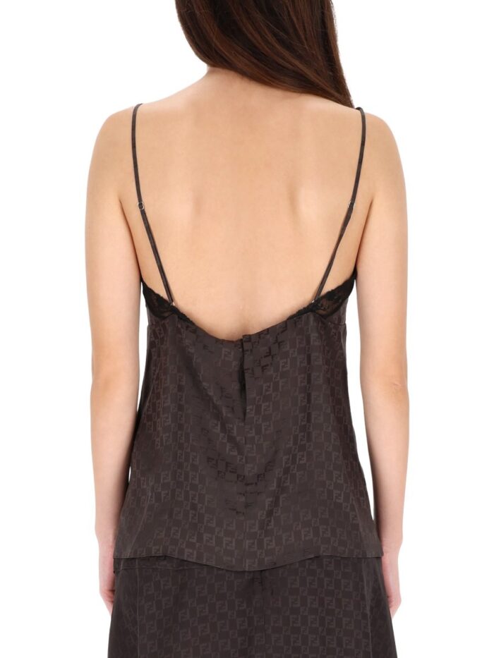 Fendi "jacquard Ff" Top