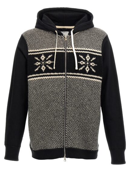JUNYA WATANABE Jacquard Insert Hoodie