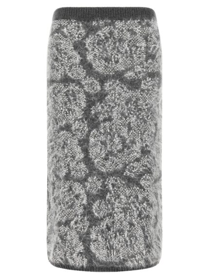 NUDE Jacquard Knit Skirt