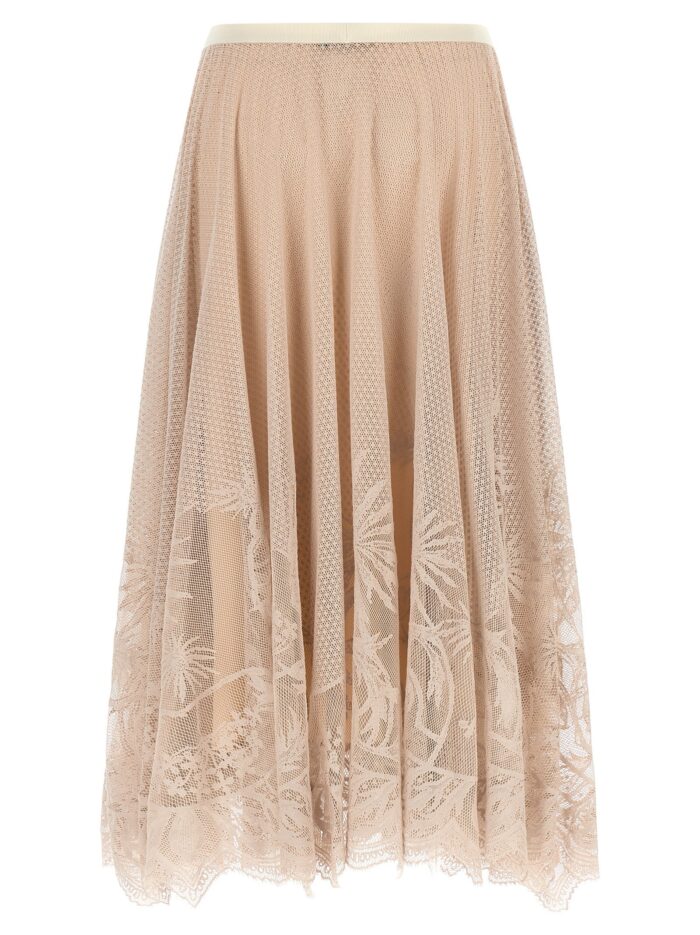 Fabiana Filippi Jacquard Lace Skirt
