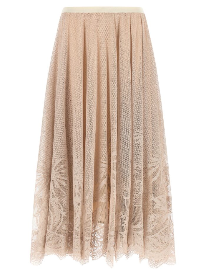fabiana filippi jacquard lace skirt Fabiana Filippi Jacquard Lace Skirt