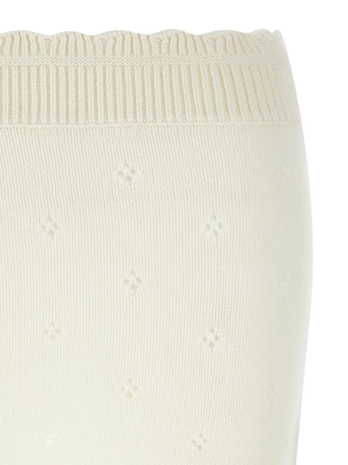 CHLOÉ Jacquard Logo Skirt