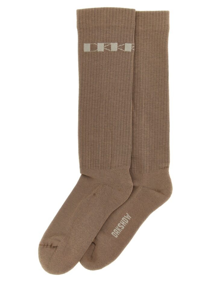 drkshdw jacquard logo socks Drkshdw Jacquard Logo Socks