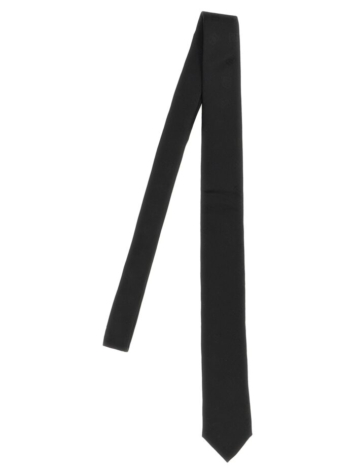 dolce & gabbana jacquard logo tie Dolce & Gabbana Jacquard Logo Tie