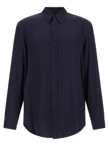 Balmain Jacquard Monogram Shirt