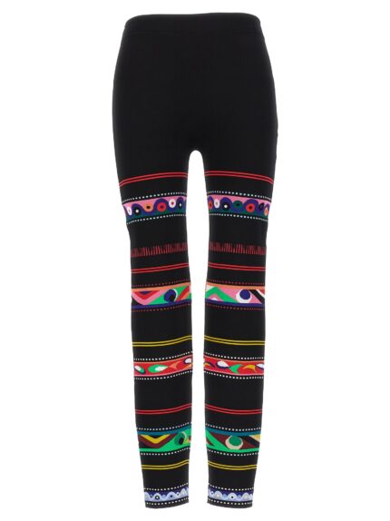 EMILIO PUCCI Jacquard Patterned Leggings