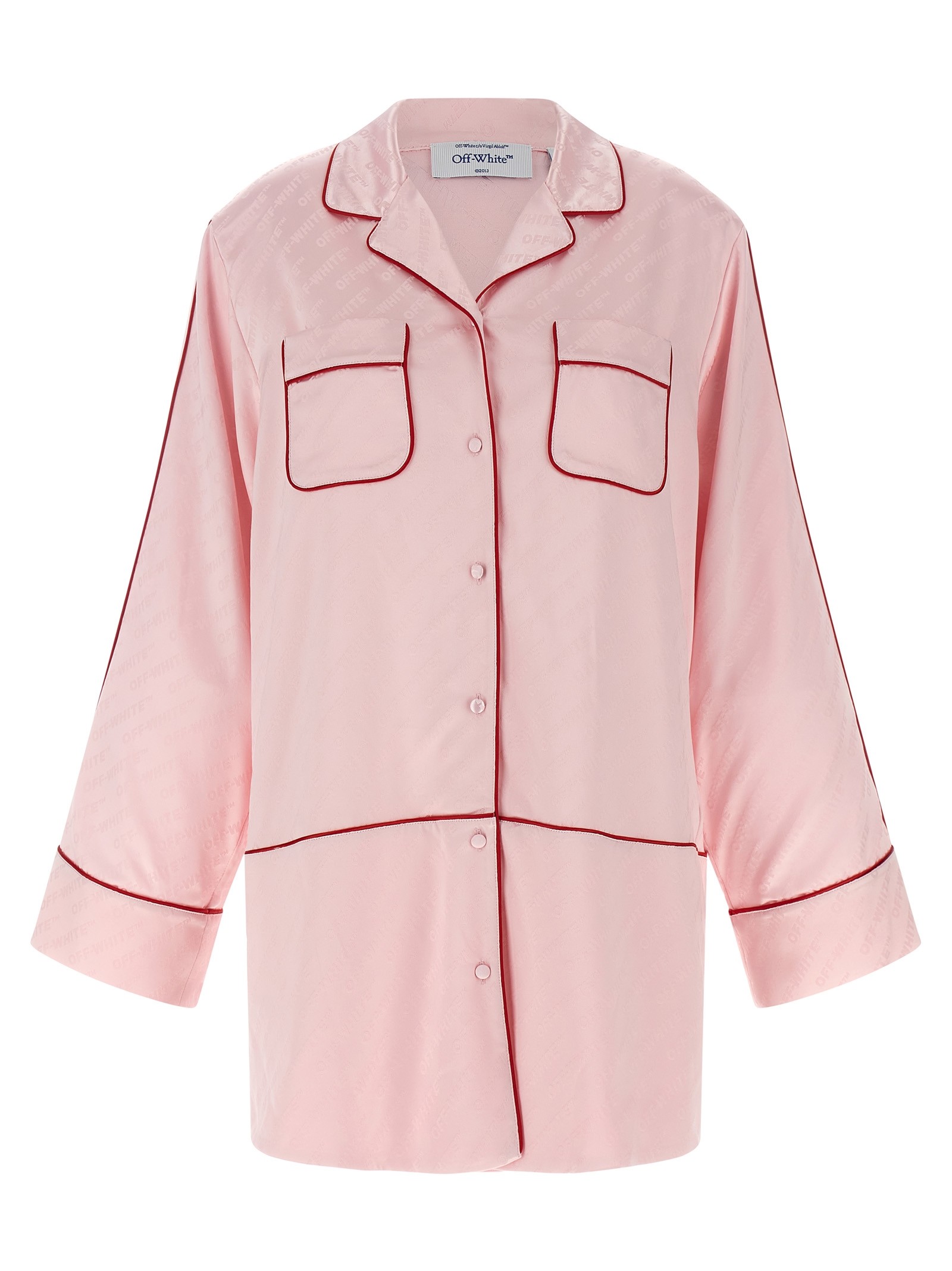Off-white 'Jacquard Satin New Roxy Pajama' Shirt