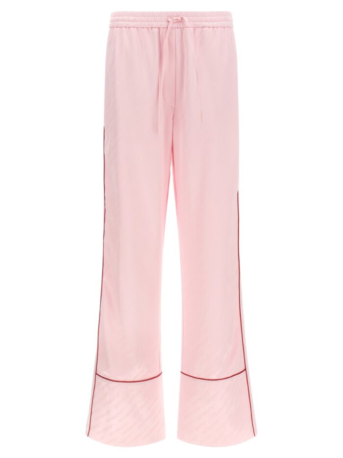 off white 'jacquard satin pajama' pants Off-white 'Jacquard Satin Pajama' Pants