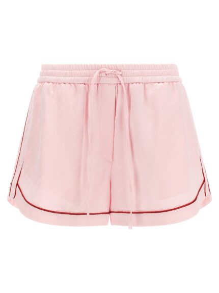 Off-white 'Jacquard Satin Pajama' Shorts