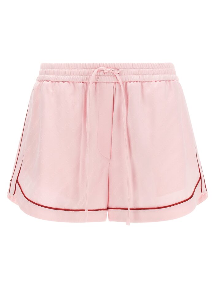 off white 'jacquard satin pajama' shorts Off-white 'Jacquard Satin Pajama' Shorts