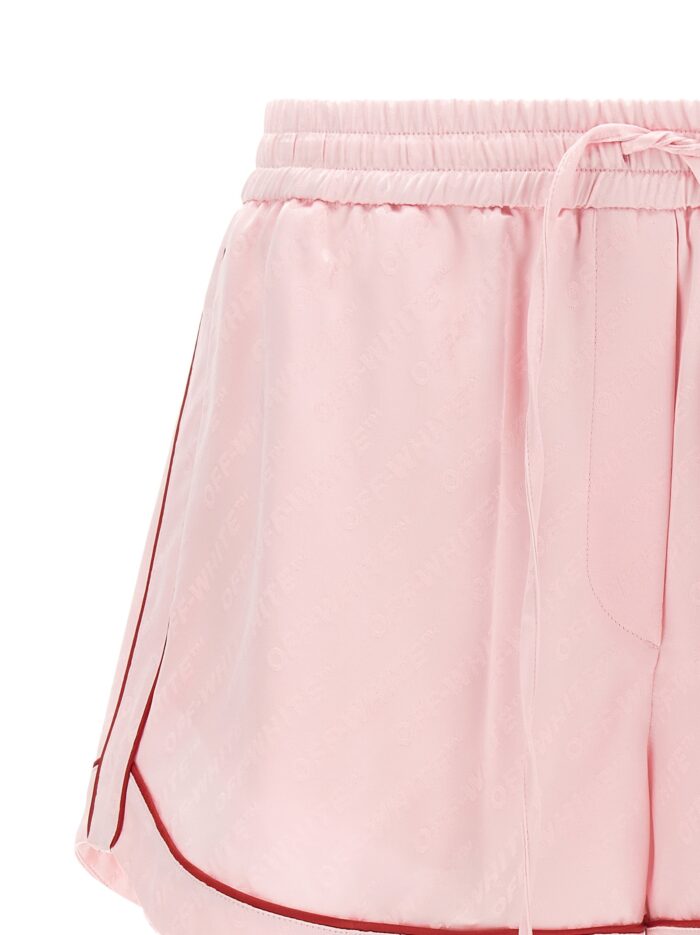 Off-white 'Jacquard Satin Pajama' Shorts