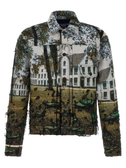 JUNYA WATANABE Jacquard Square Jacket