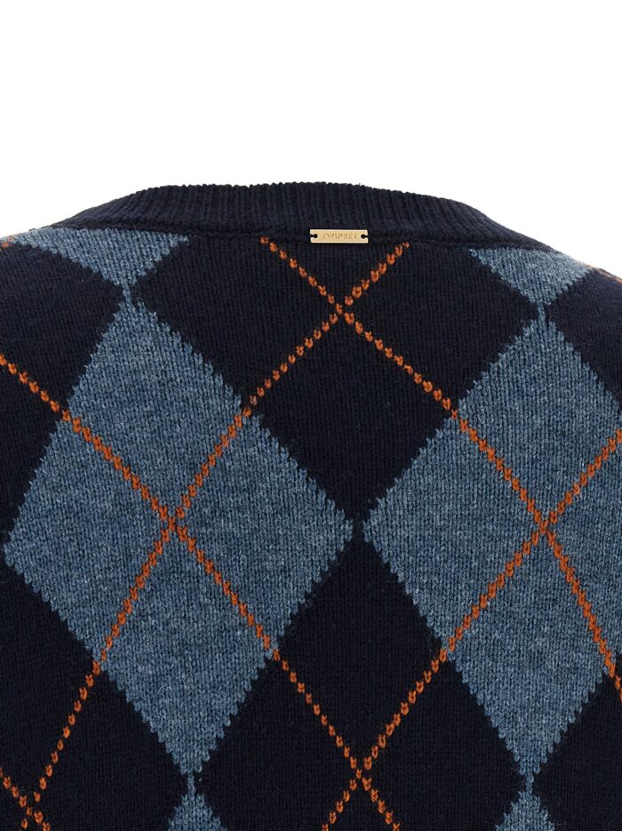TWIN SET Jacquard Sweater