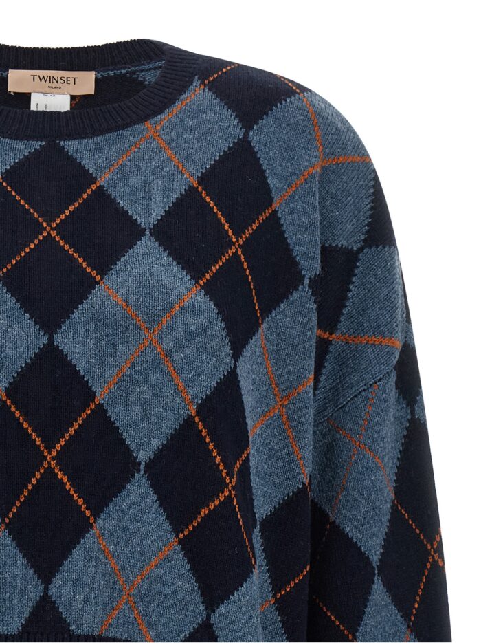 TWIN SET Jacquard Sweater