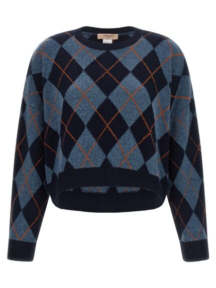 TWIN SET Jacquard Sweater