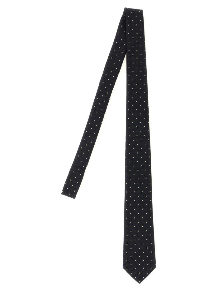 saint laurent jacquard tie Saint Laurent Jacquard Tie