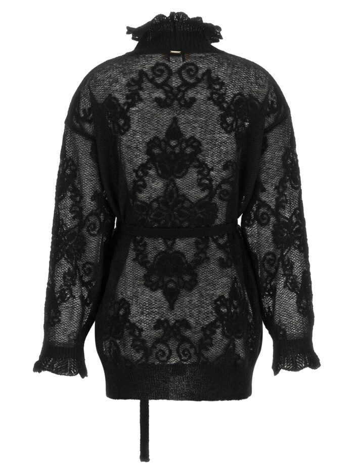 TWIN SET Jacquard Yarn Sweater