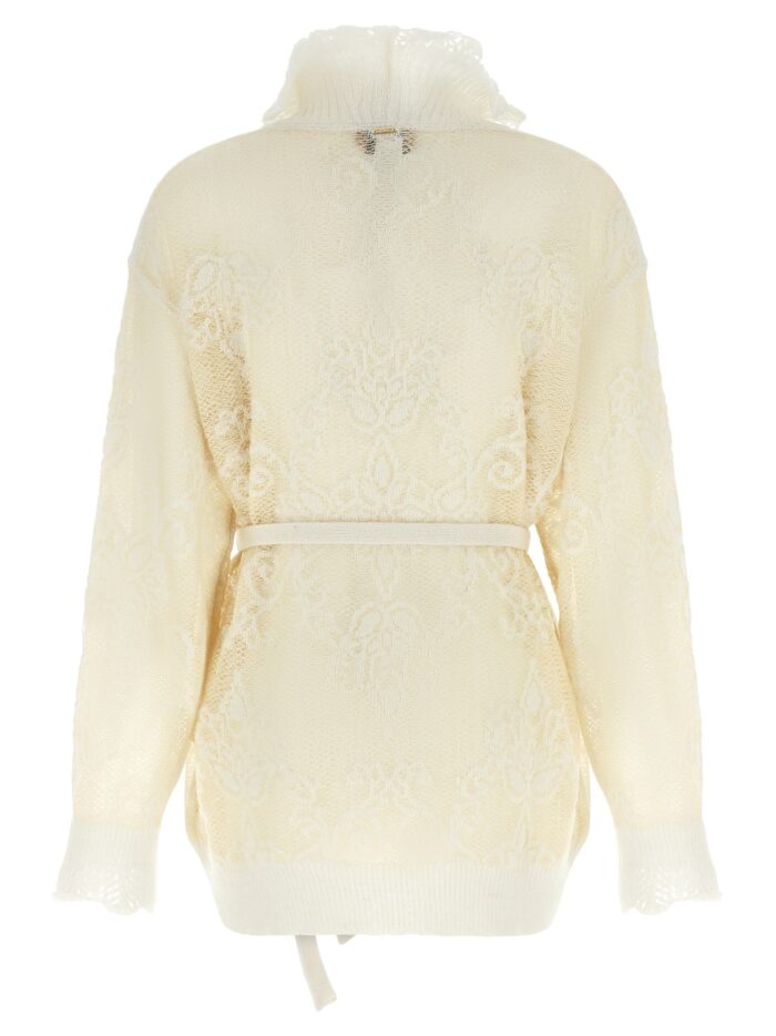 TWIN SET Jacquard Yarn Sweater