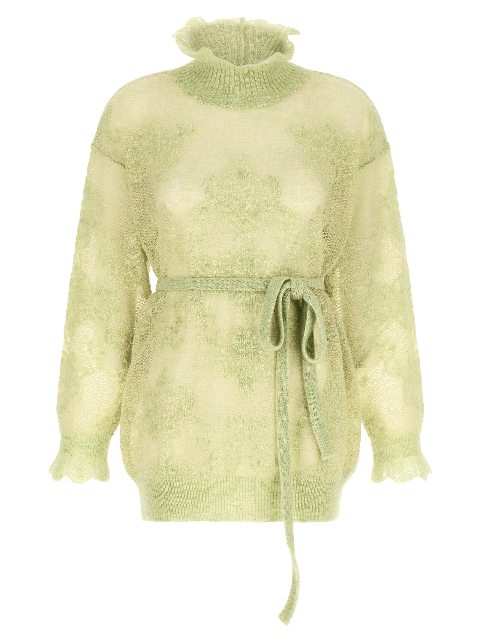 TWIN SET Jacquard Yarn Sweater