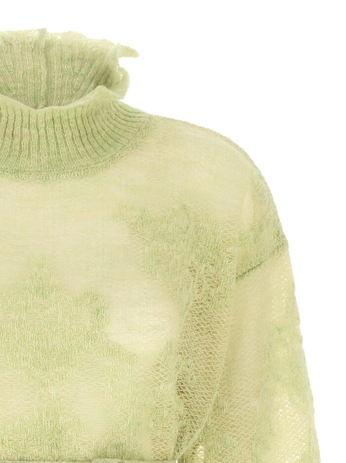 TWIN SET Jacquard Yarn Sweater