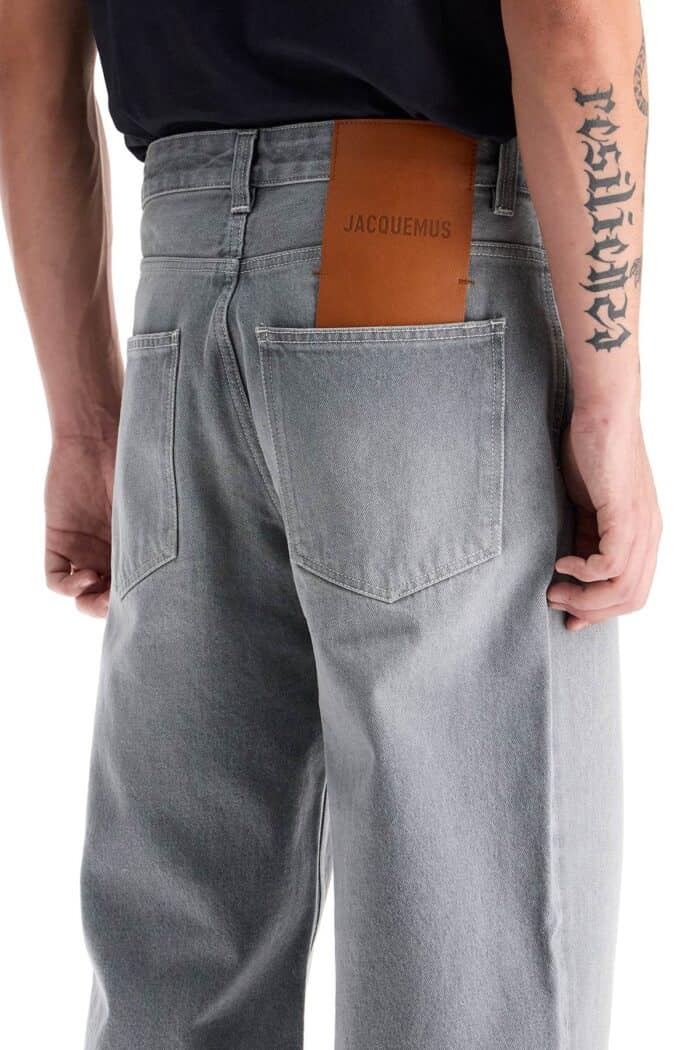 JACQUEMUS Baggy Denim Jeans Bag