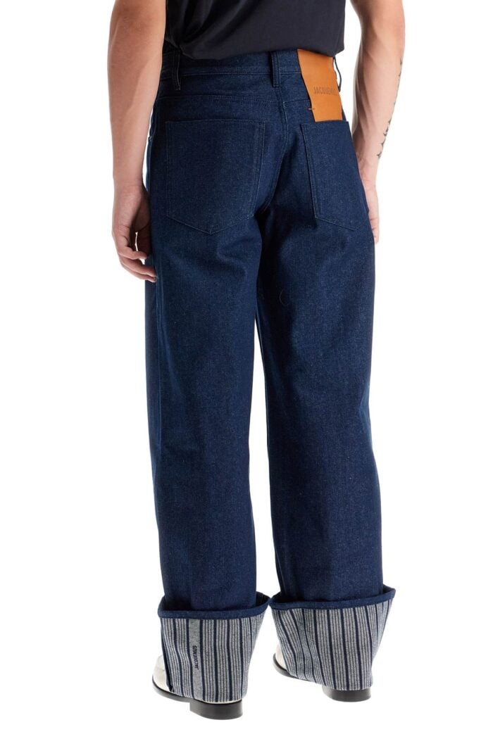 JACQUEMUS Baggy With Maxi Cuffbaggy Jeans With