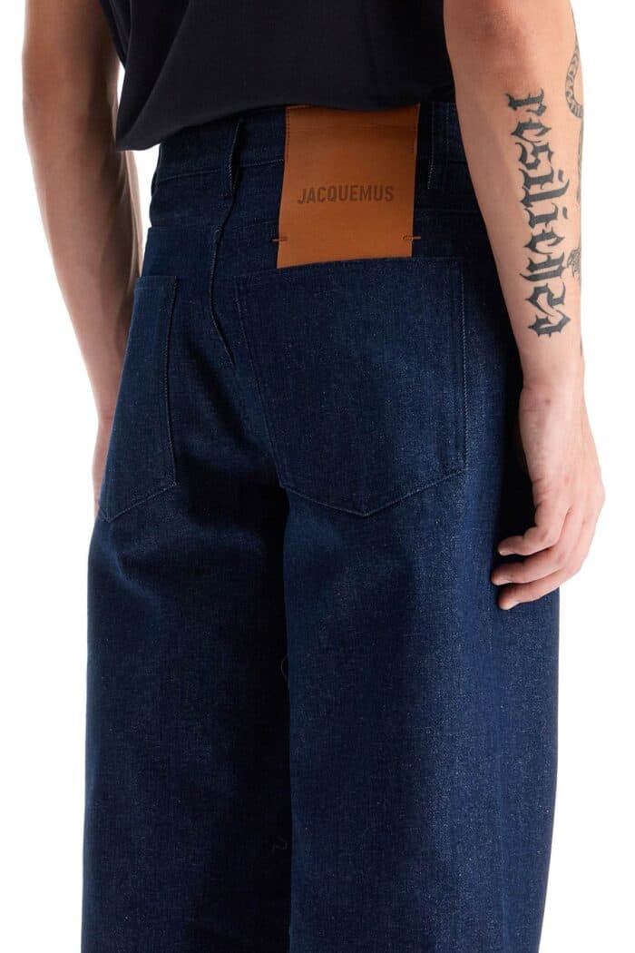 JACQUEMUS Baggy With Maxi Cuffbaggy Jeans With