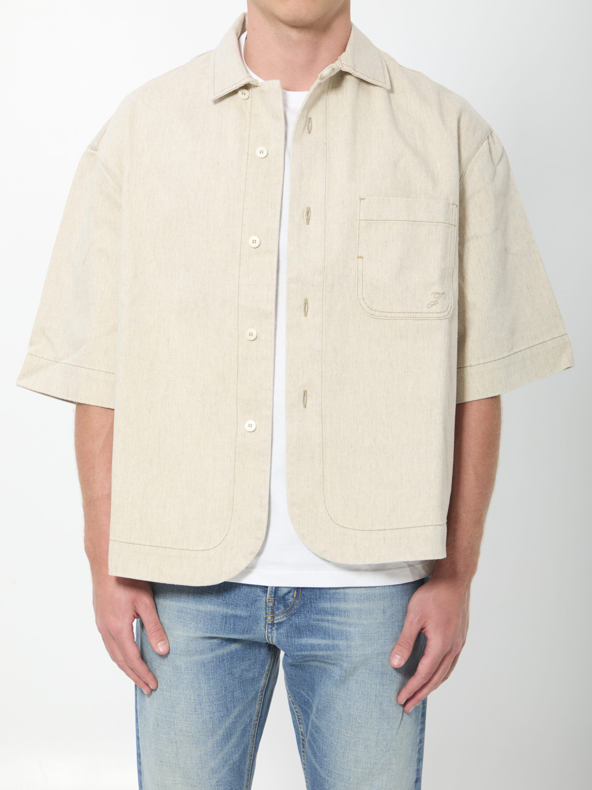 Jacquemus Boxy denim shirt