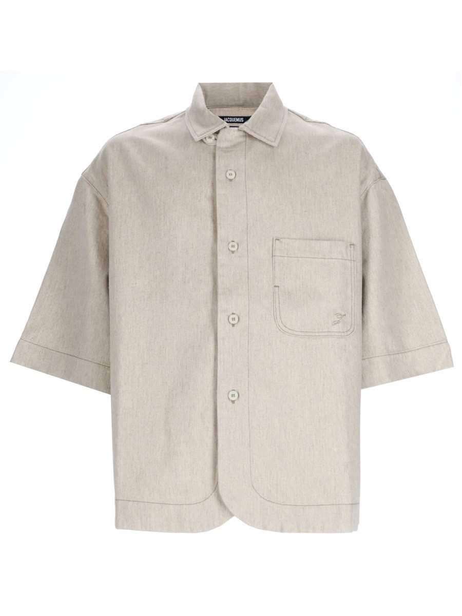 JACQUEMUS CAMICIA "PAYSAN DE-NIME" IN DENIM